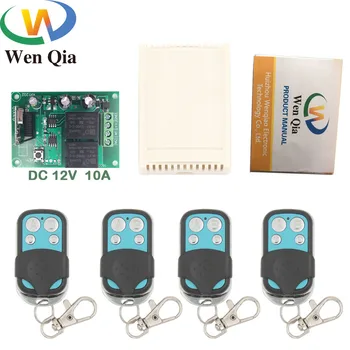 

433MHz Wireless Universal Remote Control DC 12V 2CH rf Relay Receiver and Transmitter for Switching Current Direction controller