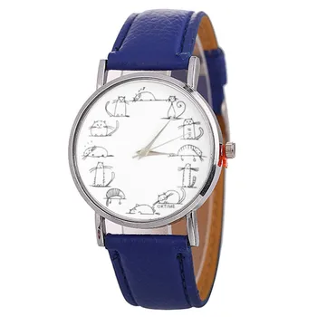 

Cute Cat Ladies Watch Fashion Otoky Watch Cartoon Gift Birthday Watch Mens Top Brand Luxury 2020 Часы Женские Наручные Sport