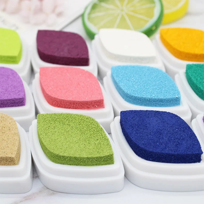 1PC 15 Colors Choice DIY Scrapbooking Card Making Tools Ink Pad Stamps Sealing Decoration Vintage Crafts Decor 5.1*3.7cm|Штампики| | АлиЭкспресс