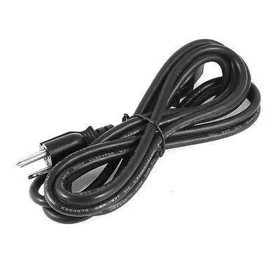 

US 3 Pin Plug AC 125V 10A to C13 Outlet Power Cord Cable 10ft for PC Monitor