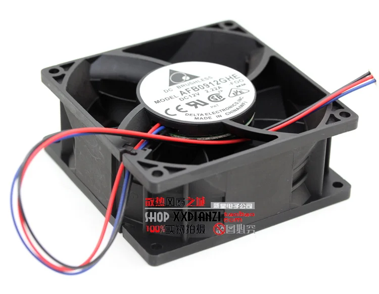 

Ultra strong wind original new AFB0912GHE-F00 9238 2.22a 12V server fan