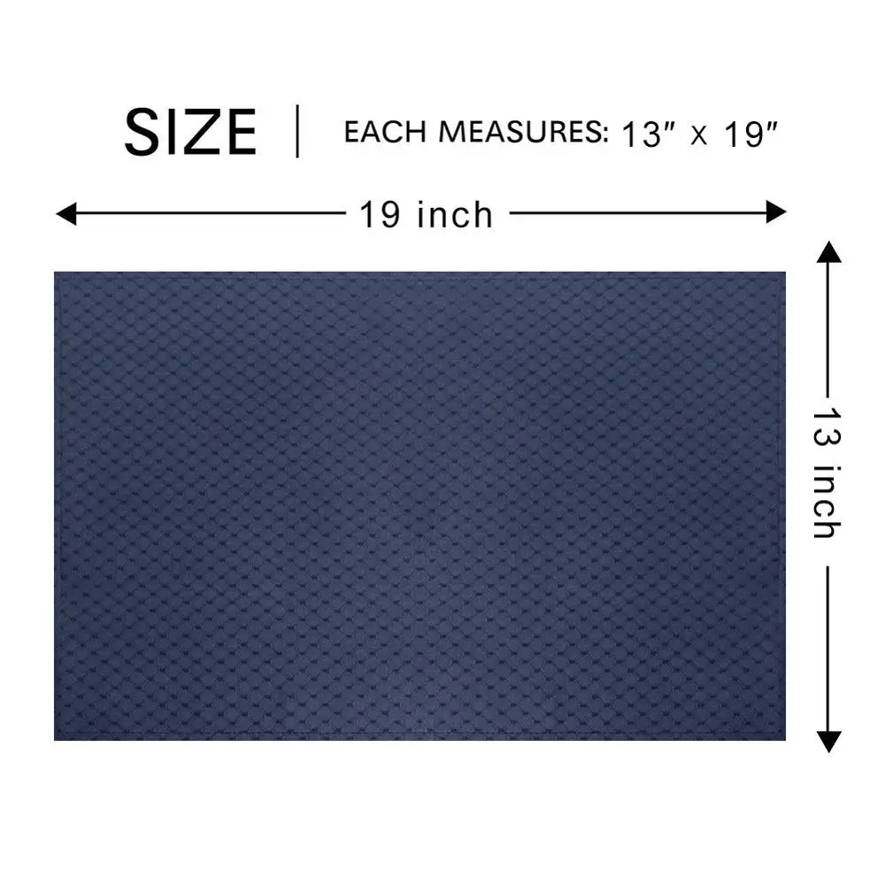 Set of 4 Polyester Jacquard Placemats for Dining Table Rectangle Heat Resistant Drink Holder Cup Pad Mat Kitchen Cup Wine mat Set of 4 Polyester Jacquard Placemats for Dining Table Rectangle Heat Resistant Drink Holder Cup Pad Mat Kitchen Cup Wine mat