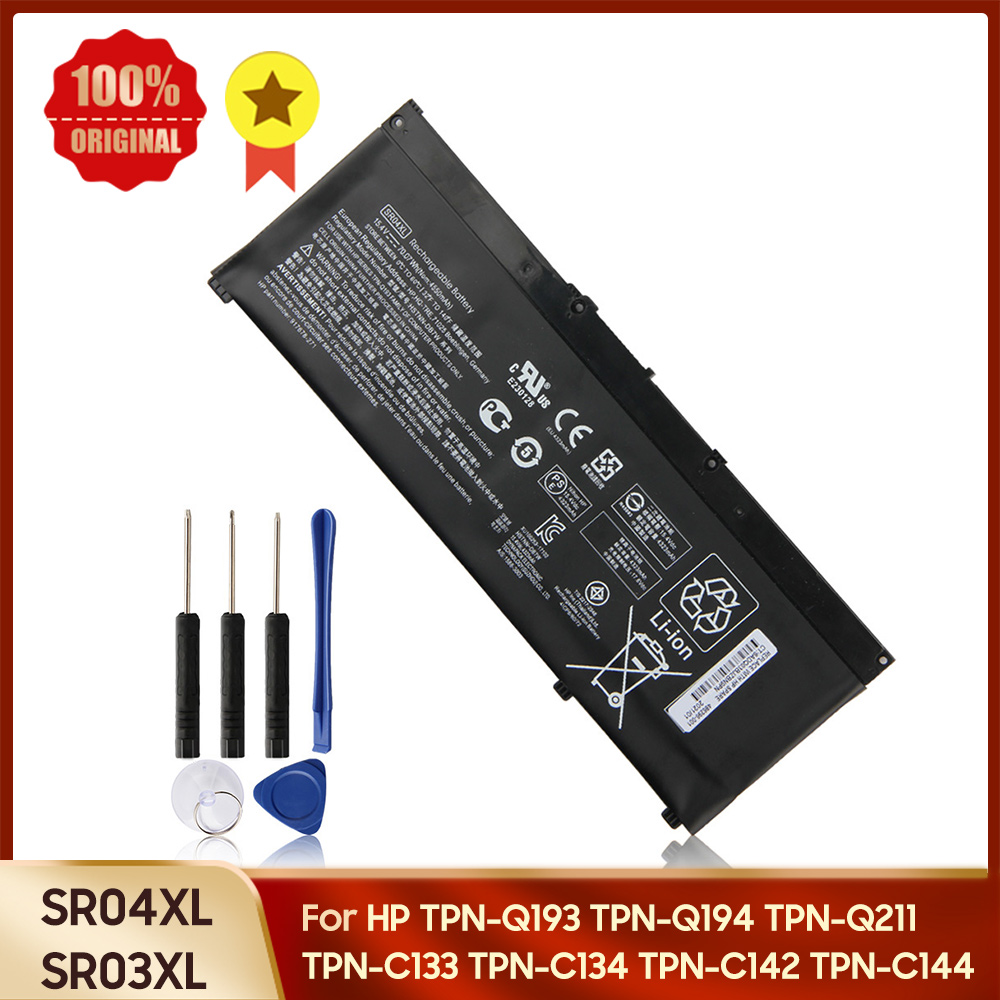 New Battery SR03XL SR04XL For HP 15-CE 15-CB15-DC HSTNN-DB7W 15-CX TPN-Q211 TPN-Q193 TPN-C133 TPN-Q194 TPN-C134 Omen 15