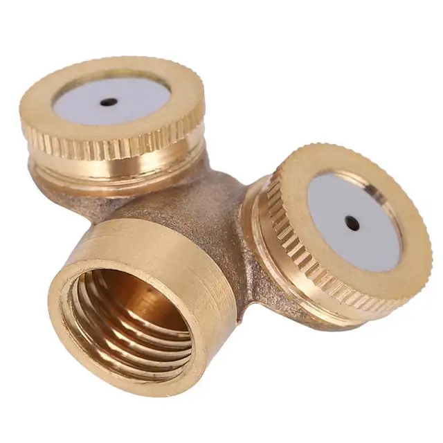 3 db G1/2 Dn15 Réz Ködös Fúvóka Kerti Öntözés Öntöző Sprinkler Permetező Szerszámok Sárgaréz Köd - Image 4