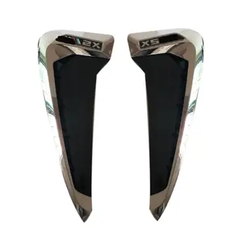 

GISAEV Auto 3D Xdrive/M Shark Gills Side Fender Vent Decoration Car Stickers For X5 2014-2017 Car-Styling Accessories