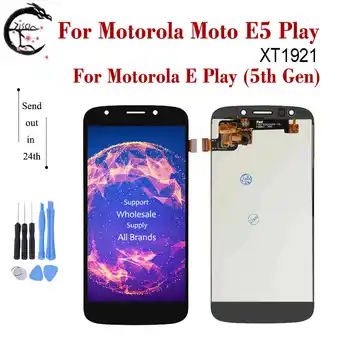

5.2" LCD With Frame For Motorola Moto E5 Play XT1921 Full Display Moto E Play 5th Gen Screen Touch Sensor Digitizer Assembly New
