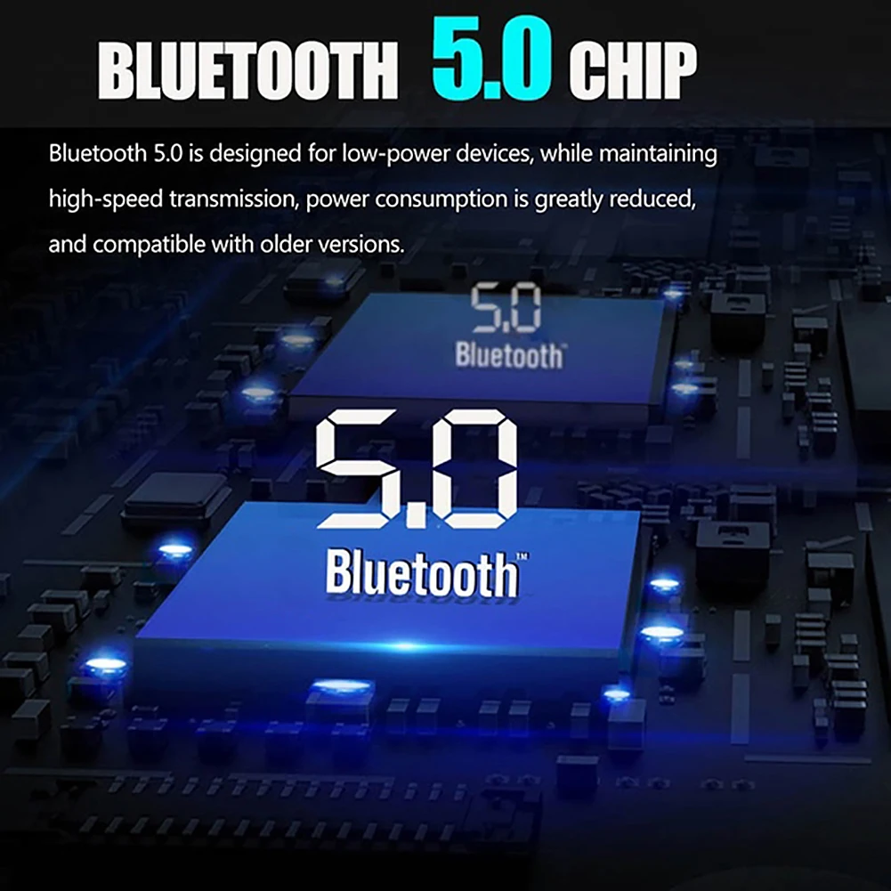 Зарядное устройство для автомобиля с двумя портами USB Мобильный телефон Bluetooth
