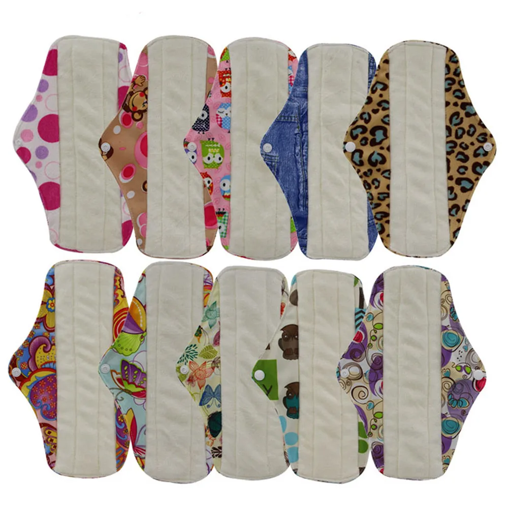 10pcs-Reusable-Washable-Sanitary-Pads-Toallas-Sanitaria-Cloth-Pad-Character-Feminine-Higiene-Women-Mestryal-Pads-Panty (1)
