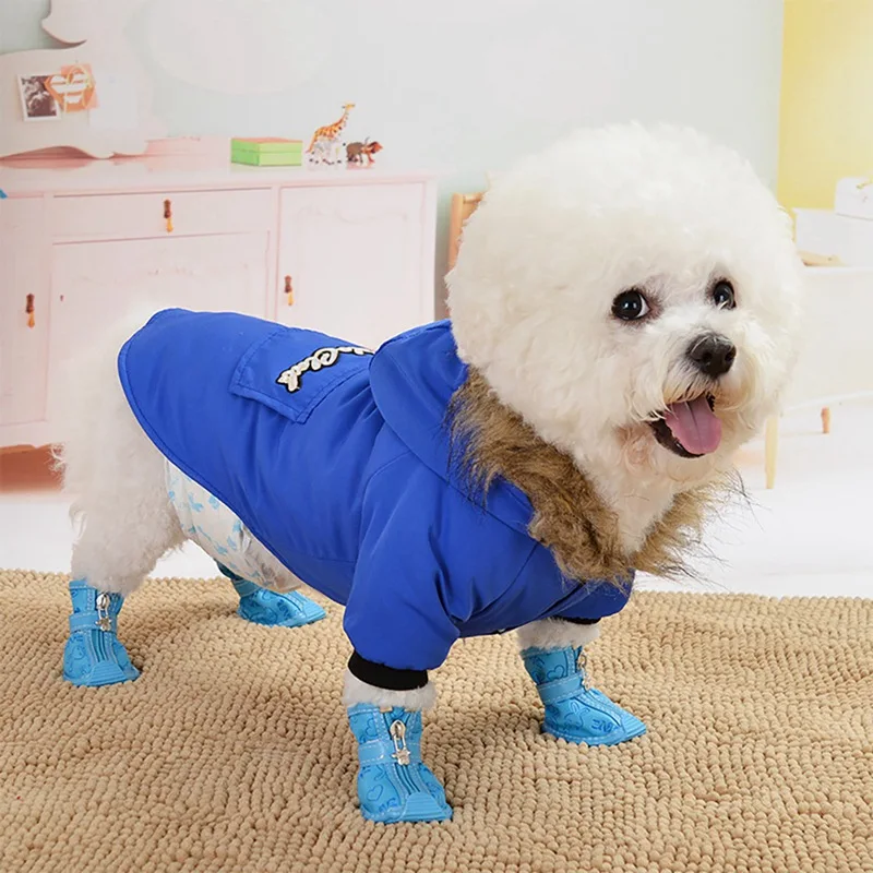 Зимняя одежда для собак для маленьких собак, одежда теплая, верхняя одежда для собак куртка для щенка водонепроницаемые толстовки для малых и средних собак собаки Йорки французский для бульдога чихуахуа