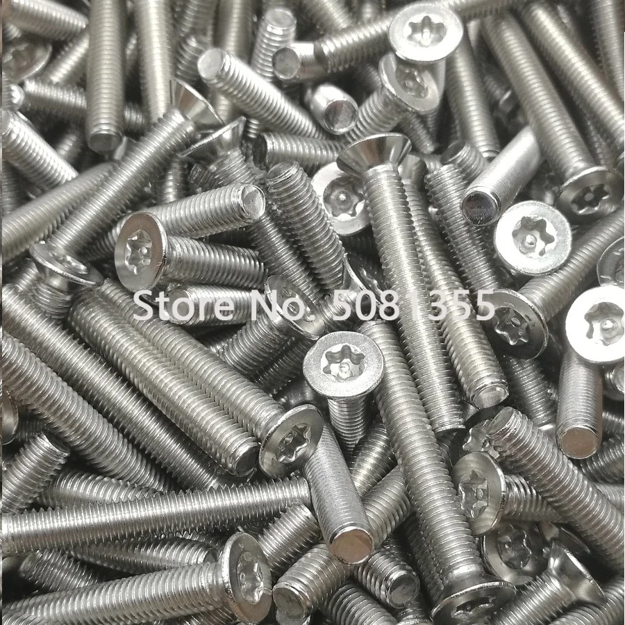 Винты с потайной плоской головкой M3 M4 M5 M6 Torx 10 / 20 шт.|Винты| |