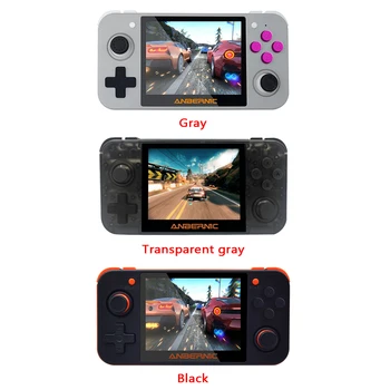 

RG350 Retro Video Game Console 16GB Handheld Game Player Console Support 128GB TF Car 3.5-inch IPS Screen TV Output Rechargeable