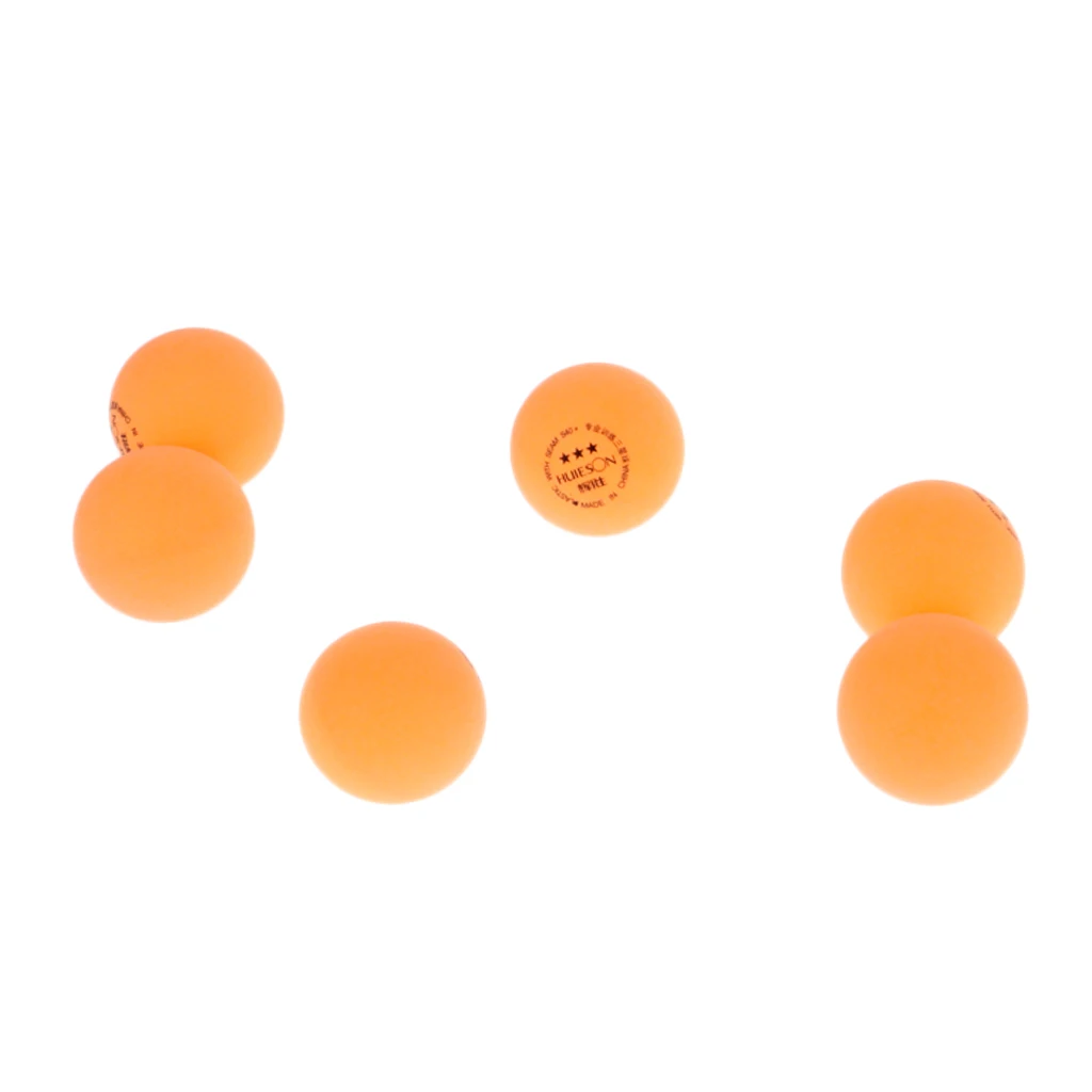 6Pcs 40mm 3-Star Premium Ping Pong Balls Advanced Training Table Tennis Ball