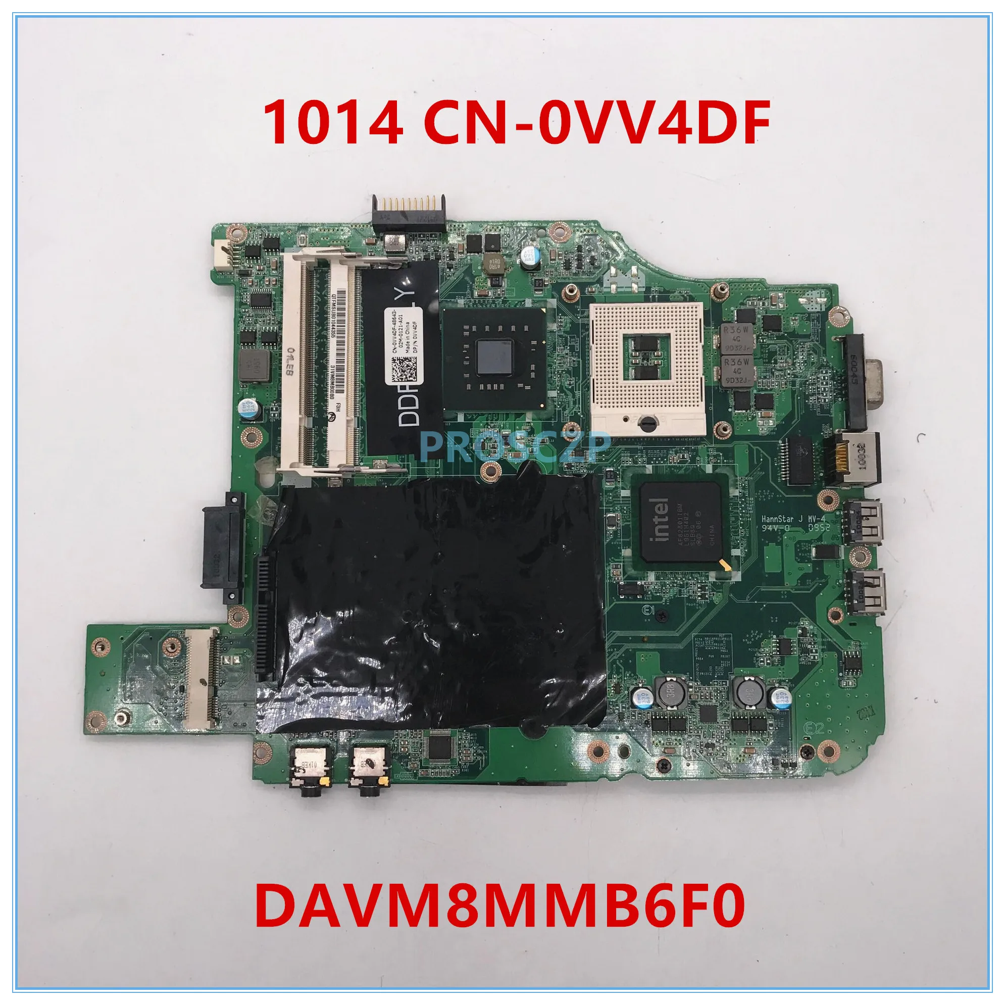 Высокое качество материнская плата для ноутбука 1014 дюйма Φ 0v4df VV4DF DAVM8MMB6F0 100%