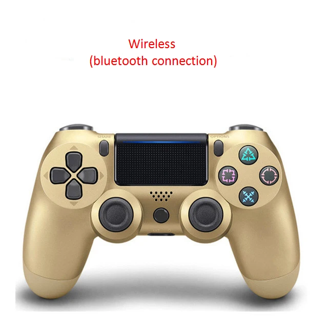 Проводной геймпад беспроводной Bluetooth контроллер Playstation sony PS4 контроллер Джойстик для DualShock 4 Вибрационный джойстик - Цвет: wireless-6