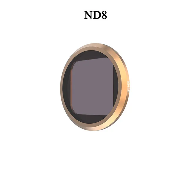 ND8 Фильтр ND Защита объектива Оптическое стекло CPL/UV/Macro/ND 4 8 16 32/Star/розовый фильтр для Gopro Hero 8 Экшн-камера набор аксессуаров - Цвет: ND8