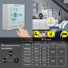 Beok Wired Digital Room Thermostat for Gas Boiler Heating Thermostat 3A Programmable Boiler Thermoregulator Battery Powered ► Photo 3/6