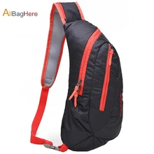 Большая емкость спортивная нагрудная сумка нейлоновый Водонепроницаемый Очень легкий рюкзак для бега и езды на велосипеде походная сумка сумки для мужчин и женщин