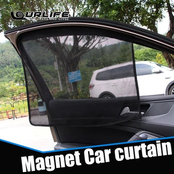 

Magnet Window Sun Shade Car Curtains Car Sun Shade For Front Back Side Window UV Protection Car Curtain accessories Auto parts