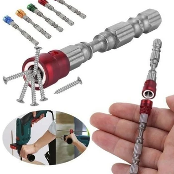 

Screwdriver Bit Screwdriver Batch Practical 65mm Screw Driver Parts Tool Accessories Hex Shank Drywall Silver Cross Head