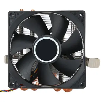 

CPU Cooler Push-Down Blow Down 4-Brass-Pipe 4-Pin Non-Light Black for AMD 775 / 1366 / 1155 CPU Cooler
