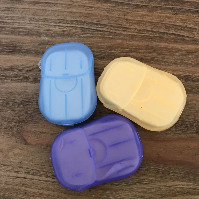 

Outdoor travel camping supplies hand soap tablets | paper soap soap paper disinfection (20 tablets) 5PCS