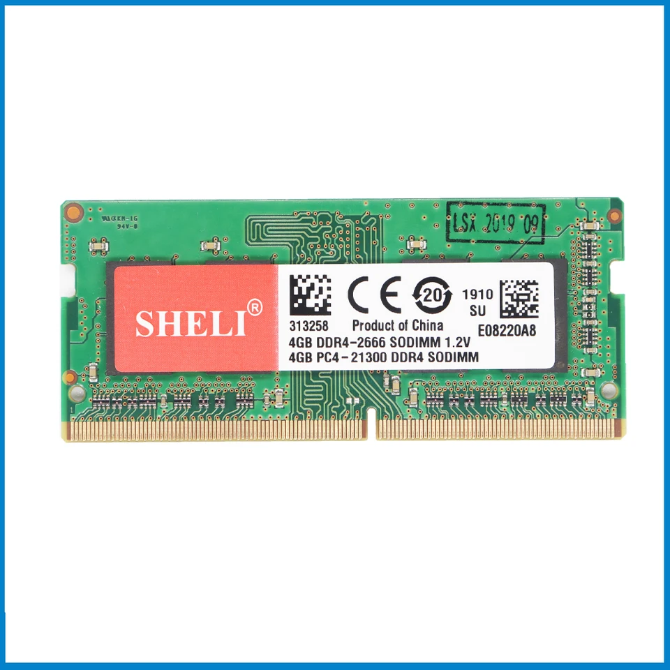 Sheli 4gb 8gb Pc4 Ddr4 2666mhz 1 2v Notebook Ram Sodimm Laptop Memory Rams Aliexpress