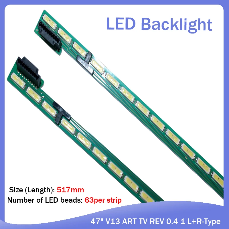 Светодиодная лента для подсветки телевизора LG 47 дюймов V13 ART TV REV 0 4 1 L + R-Type 6920L-0001C