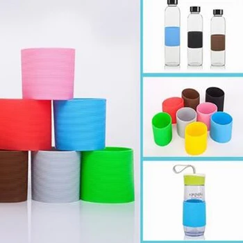

Silicone Coffee Mug Wraps Sleeves Ceramic Cup Sleeves Recyclable Heat Proof Glass Water Cup Sleeves Plumyl Cup Cover