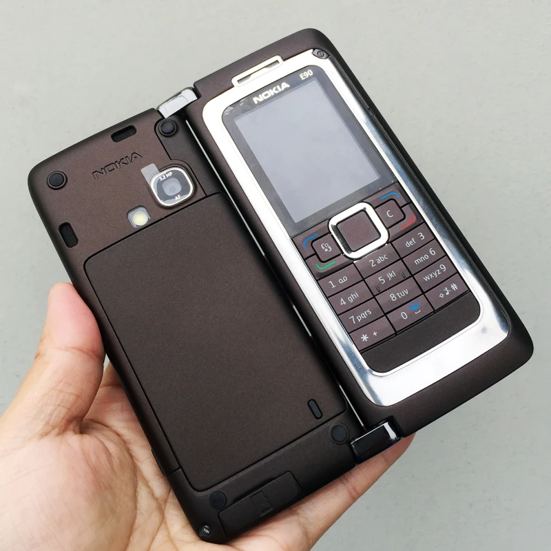 Оригинальный Nokia E90 3G разблокированный мобильный телефон GPS Wifi 3.2MP Bluetooth телефон|cell