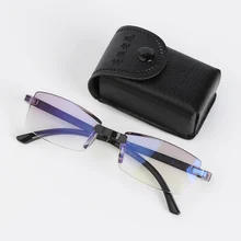 

2022New Reading Glasses With Case Women Men Blue Light Blocking Presbyopic Eyeglasses Computer Eyewear +100~+400