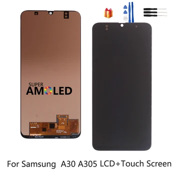 

For Samsung Galaxy A30 A305 A305F Incell Amoled LCD Display A305FN/DS Touch Screen Digitizer Assembly For SAMSUNG A30 LCD Screen