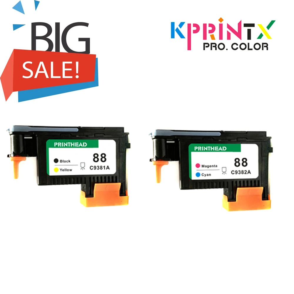KPX совместимый для hp 88 печатающая головка заменить hp88 C9381A C9382A K550 K8600 K8500 K5300 K5400 L7380