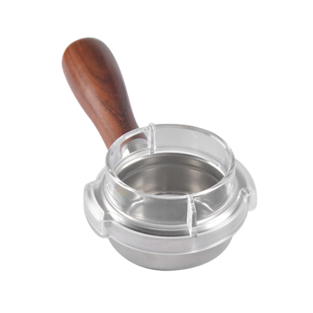 58MM New Intelligent Dosing Ring For Brewing Bowl Coffee Powder Espresso Barista Profilter For 58MM Profilter Coffee Tamper