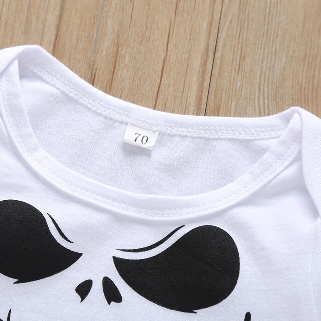 Baby Clothes Set Newborn Infant Halloween Clothes Set Baby Boy Girl Romper Striped Pants Hat Outfits Costume Clothes Set