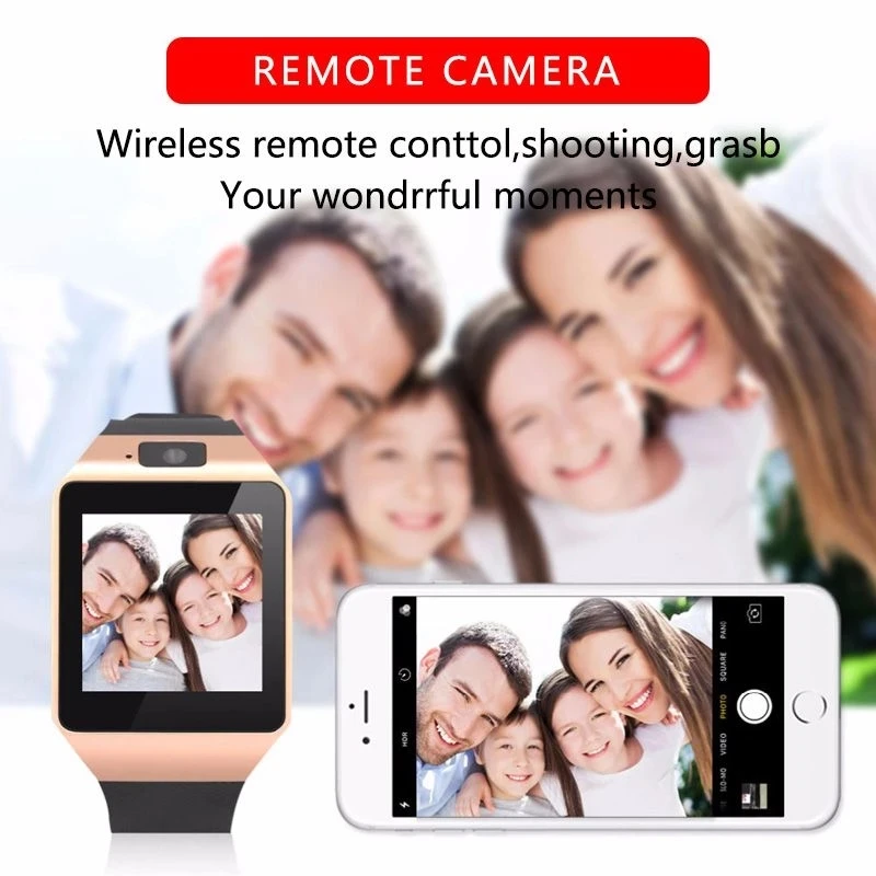 DZ09 Smart Watch+ Support TF SIM Camera Men Women Sport Bluetooth-compatible  Wristwatch for Samsung Huawei Xiaomi Android Phone