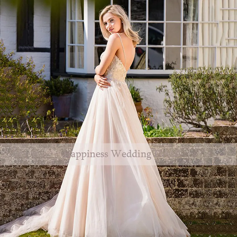 A-Line-Beaded-Lace-Wedding-Dresses-2020-Backless-Appliqued-Tull-Bridal-Gowns-Wedding-Dress-plus-size (1)