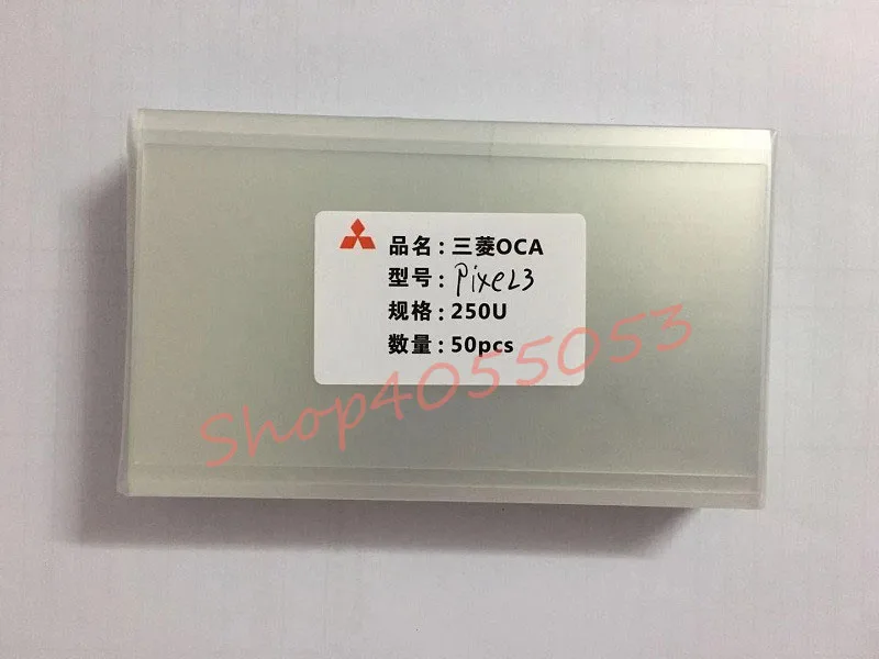 10 шт./лот 250um oca для mitsubishi для Google Pixel 3 XL 3XL OCA оптическая прозрачная самоклеящаяся пленка наклейка