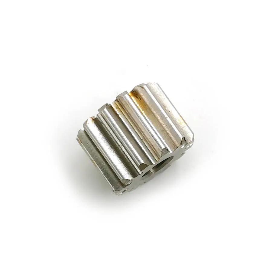 12 Teeth 1M OD=14mm Height=10mm Hole= 5mm Stainless Steel Gear 125A 12T 775/755 Motor Pinion Parts