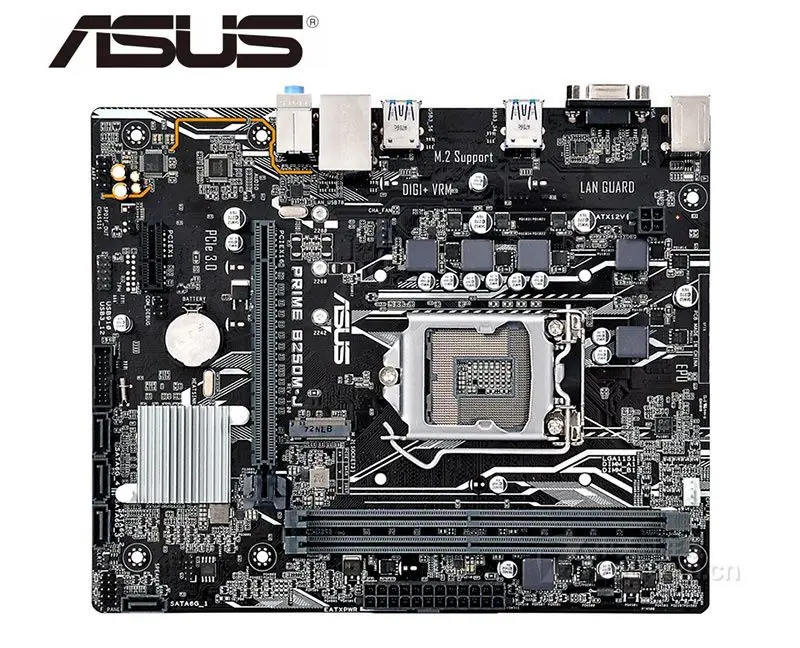 Б/у оригинальная материнская плата ASUS PRIME B250M-J DDR4 LGA 1151 USB2.0 USB3.0 USB3.1 Desktop motherborad |