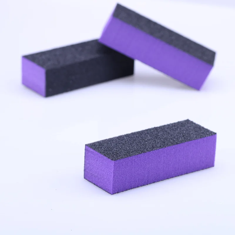 5 Pcs Sanding Sponge Nail File Buffer Block for UV Gel DIY Nail Art Manicure Pedicure V9-Drop