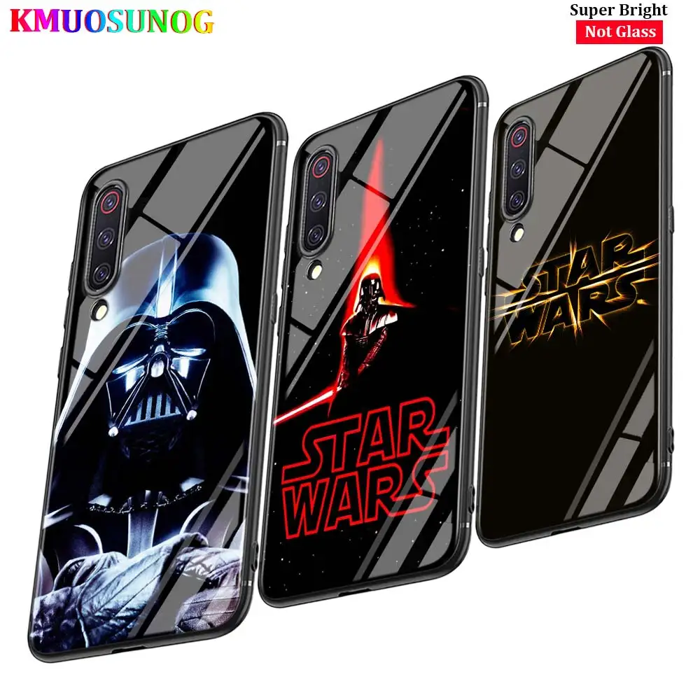 

Black Cover Star Wars Darth Vader Yoda BB8 for Xiaomi Mi A1 A2 A3 5X 6X 6 8 9 Lite CC9 F1 9T 9TPro Play Glossy Phone Case
