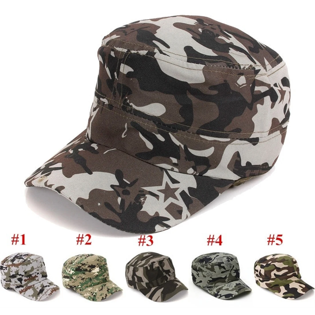 

New Arrival Fashion Camo Baseball Cap For Men Male Bone Masculino Dad Hat Trucker Tactical Cap Camouflage Snapback Hat