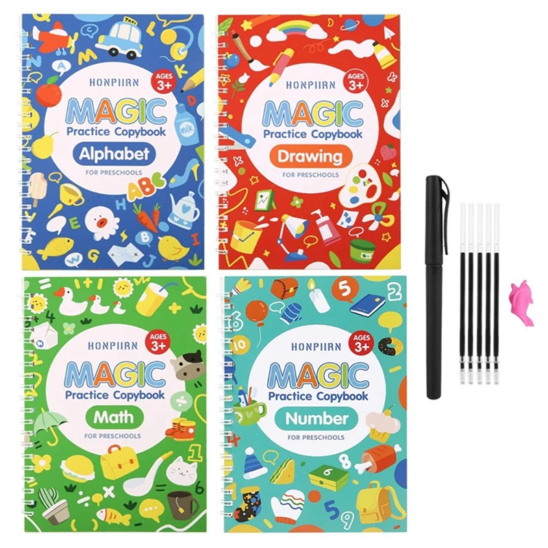 Sank Magic Reusable Practice Copybook for Kids - The Zimbabwe