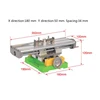 Precision Industry Heavy Dual-slot Multifunction Milling Machine Bench drill Vise worktable X Y-axis adjustment Coordinate table 4