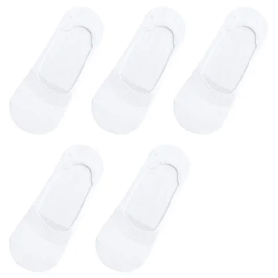 10 pieces = 5 pairs Women Cotton Invisible No show Socks non-slip Summer Solid Color Short Socks Fashion Ankle Thin Slipper Sock trouser socks Women's Socks