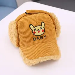 Casquette de Baseball Pikachu, SunHat, Pokemon, Anime, 3 8 ans, Cosplay, Kawaii, cadeau ajustable 