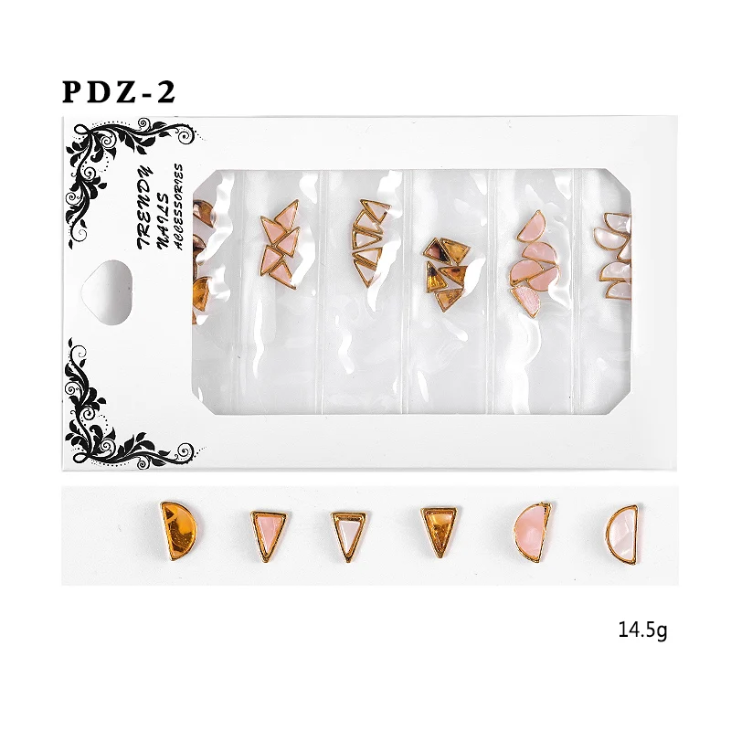 1 Pack 3D Nail Rhinestones Stones Mixed Colorful DIY Design Horse Eye Shape Crystals Nail Art Decorations - Color: S08068