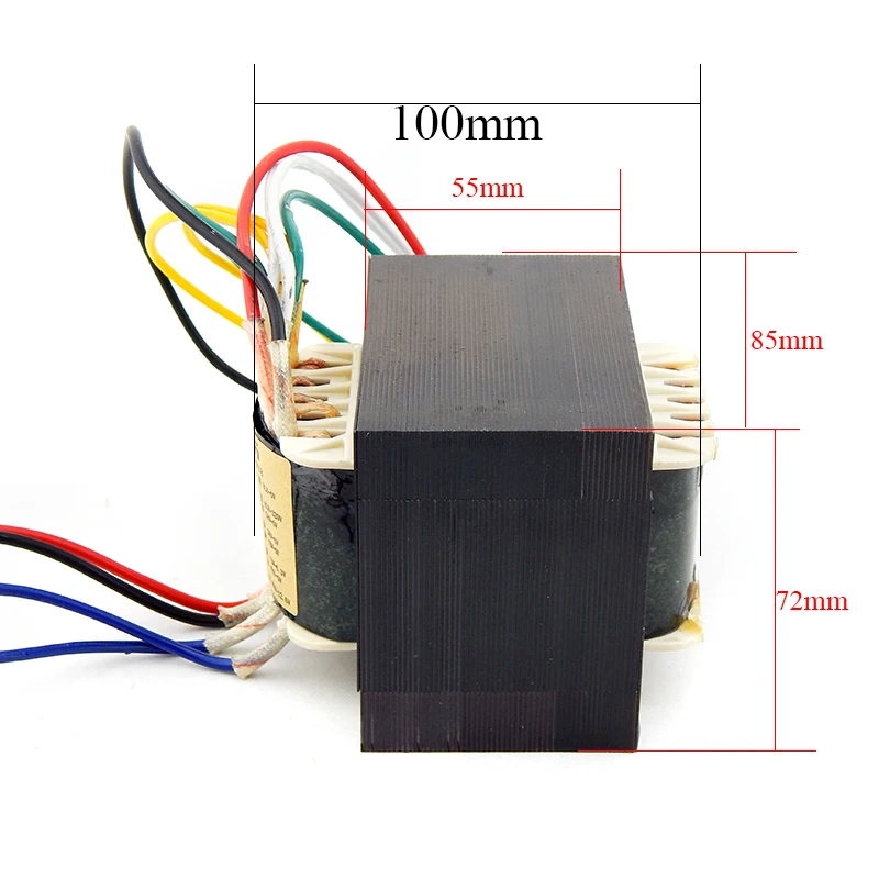 150W FU50 Tube amplifiers E Core Transformer For Audio Amplifier Power Transformer output voltage 320V 12.6V 6.3V 5V 