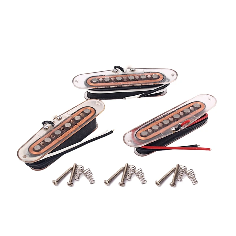 3 шт. набор 48/50/52 гитар Пикапы Для Stratocaster Strat / Squier гитарные запчасти|Электрогитара|