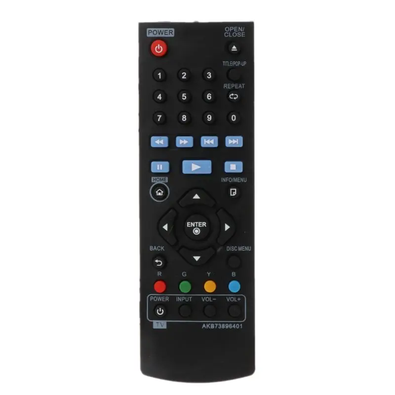 Пульт дистанционного управления AKB73896401 для дискового DVD-плеера Lg Blu-Ray BP340 BP135 BP335W |